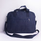 Upcycled Denim Compact Laptop Messenger Bag