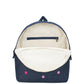 Hand Embroidered Daisy Denim Travel Backpack