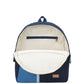 Upcycled Unisex Color blocked Denim Travel Backpack
