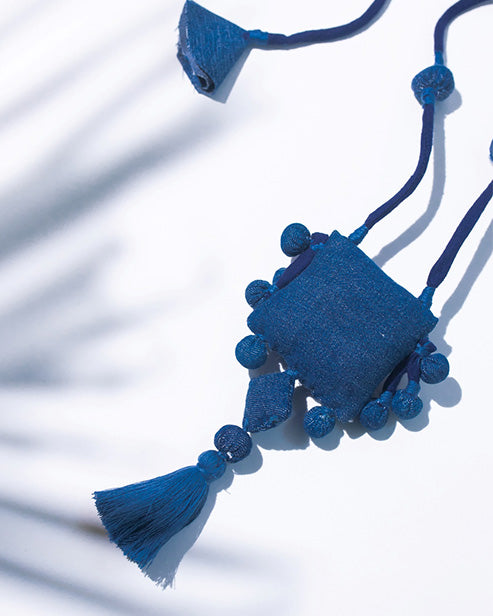 Upcycled Handcrafted Denim Jewellery Apraudha