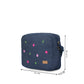 Upcycled Hand Embroidered Daisy Woman Crossbody Sling Bag