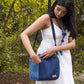 Upcycled Crossbody Unisex iPad sling Bag