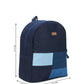 Upcycled Unisex Mosaic Denim Travel Backpack