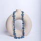 Upcycled Denim Neckpiece Anantaa (Light blue)