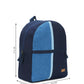 Upcycled Unisex Color blocked Denim Travel Backpack