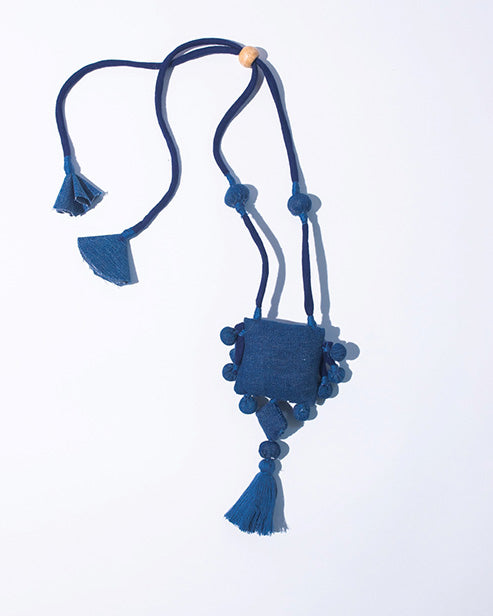 Upcycled Handcrafted Denim Jewellery Apraudha