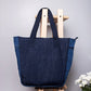 Upcycled Denim Large Tote Bag