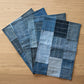 Hand embroidered Upcycled Jeans Living Space Combo- Boxed