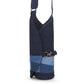 Upcycled Unisex Patched Bottle Holder With Coin Pouch