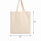 Cotton Natural Tote 120 GSM (Pack of 200 pieces and Above on PREORDERS Only)