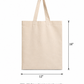 Cotton Natural Tote 120 GSM (Pack of 200 pieces and Above on PREORDERS Only)