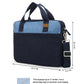 Upcycled Unisex Denim Sleek Laptop Messenger Bag (Large)