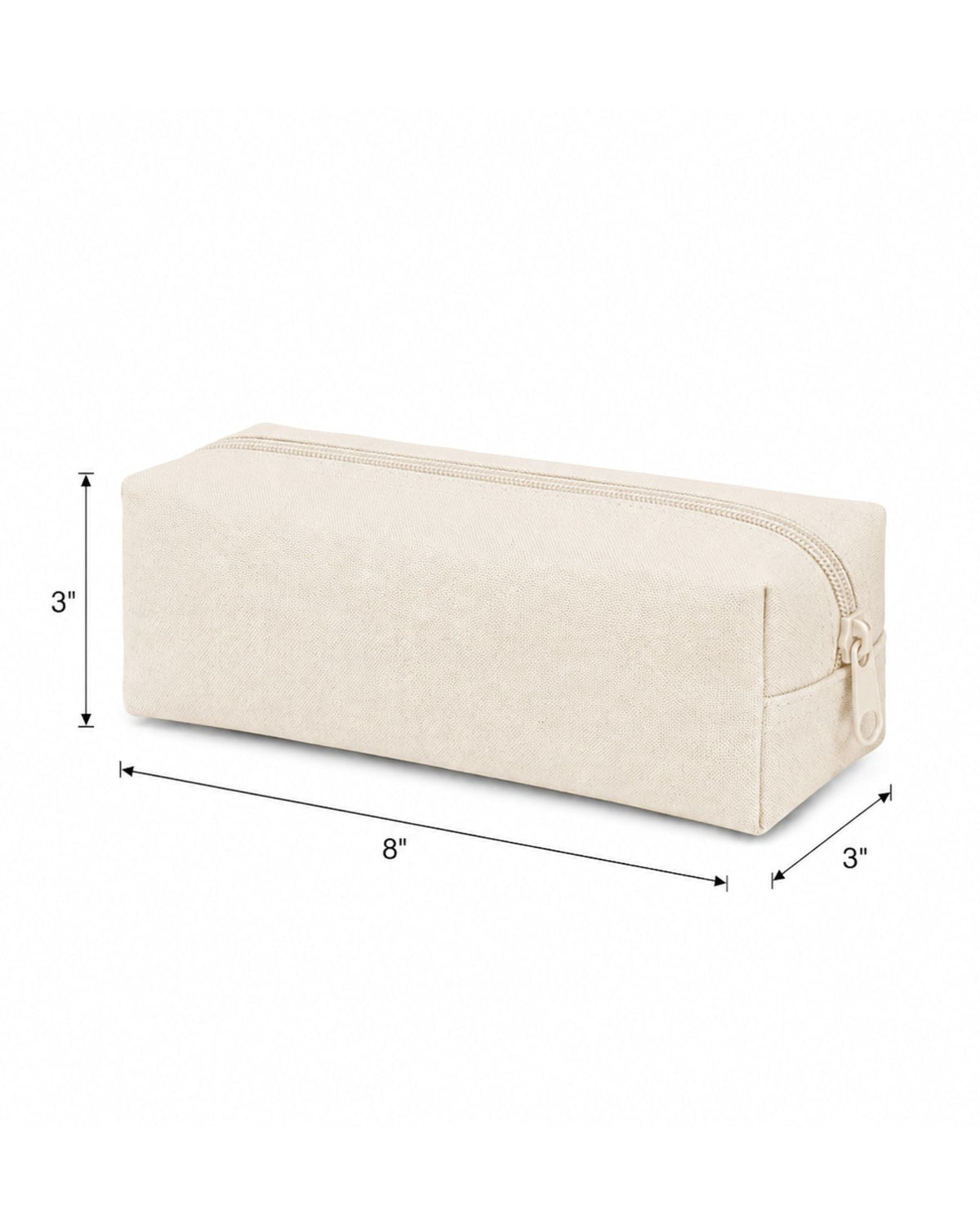 Cotton Canvas Pouches 295- 380 GSM in Beige, Black (Pack of 50 pieces and Above on PRE-ORDERS Only) - Dwij -