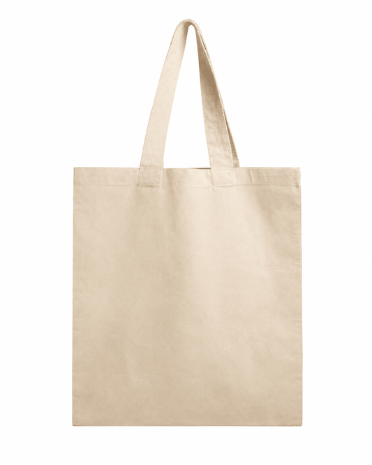 Cotton Natural Tote 120-380 GSM in beige, white and black (Pack of 50 pieces and Above on PRE-ORDERS Only) - Dwij -