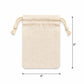 Cotton Potlis 150 GSM in Beige (Pack of 50 pieces and Above on PRE-ORDERS Only) - Dwij -