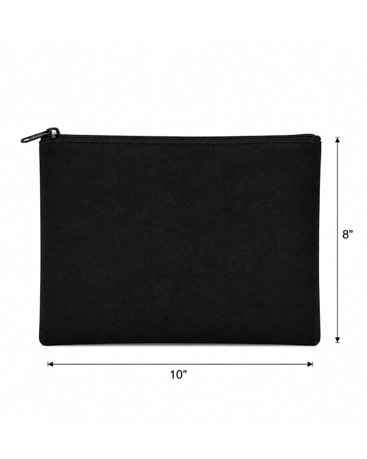 Cotton Pouches 380 GSM in Black (Pack of 50 pieces and Above on PRE-ORDERS Only) - Dwij -