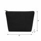 Cotton Pouches 380 GSM in Black (Pack of 50 pieces and Above on PRE-ORDERS Only) - Dwij -