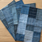 Hand embroidered Upcycled Jeans Dining Combo - Boxed - Dwij