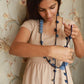 Handcrafted Upcycled Jeans Adjustable Neck Wrap Around - Dwij
