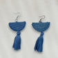 Handcrafted Upcycled Jeans Earrings Ardra - Dwij