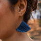 Handcrafted Upcycled Jeans Earrings Ashwini - Dwij