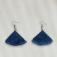 Handcrafted Upcycled Jeans Earrings Ashwini - Dwij