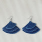 Handcrafted Upcycled Jeans Earrings Jyestha - Dwij