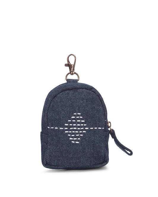 Kantha Hand Embroidered pouch - Dwij - 