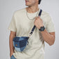 Upcycled Eco friendly Patched Fanny pack/Waist Pouch