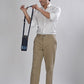 Upcycled Eco Friendly Unisex Offbeat Striped Bottle Holder