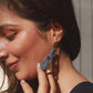 Handcrafted Upcycled Jeans Earrings Anuradha