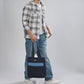 Upcycled Carryall Unisex Denim Convertible Tote Backpack