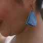 Handcrafted Upcycled Jeans Earrings Falguni