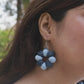 Handcrafted Upcycled Jeans Earrings Rohini