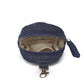 Repurposed Handcraft Denim Patched Mini Travel Backpack with pouch - Dwij - 