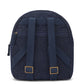Repurposed Handcraft Denim Patched Mini Travel Backpack with pouch - Dwij - 