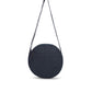 Repurposed Kantha Hand Embroidered Denim Circular sling - Dwij - 