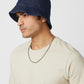 Repurposed Unisex Eco friendly Denim Jeans Plain Bucket Hat (Large) - Dwij - 