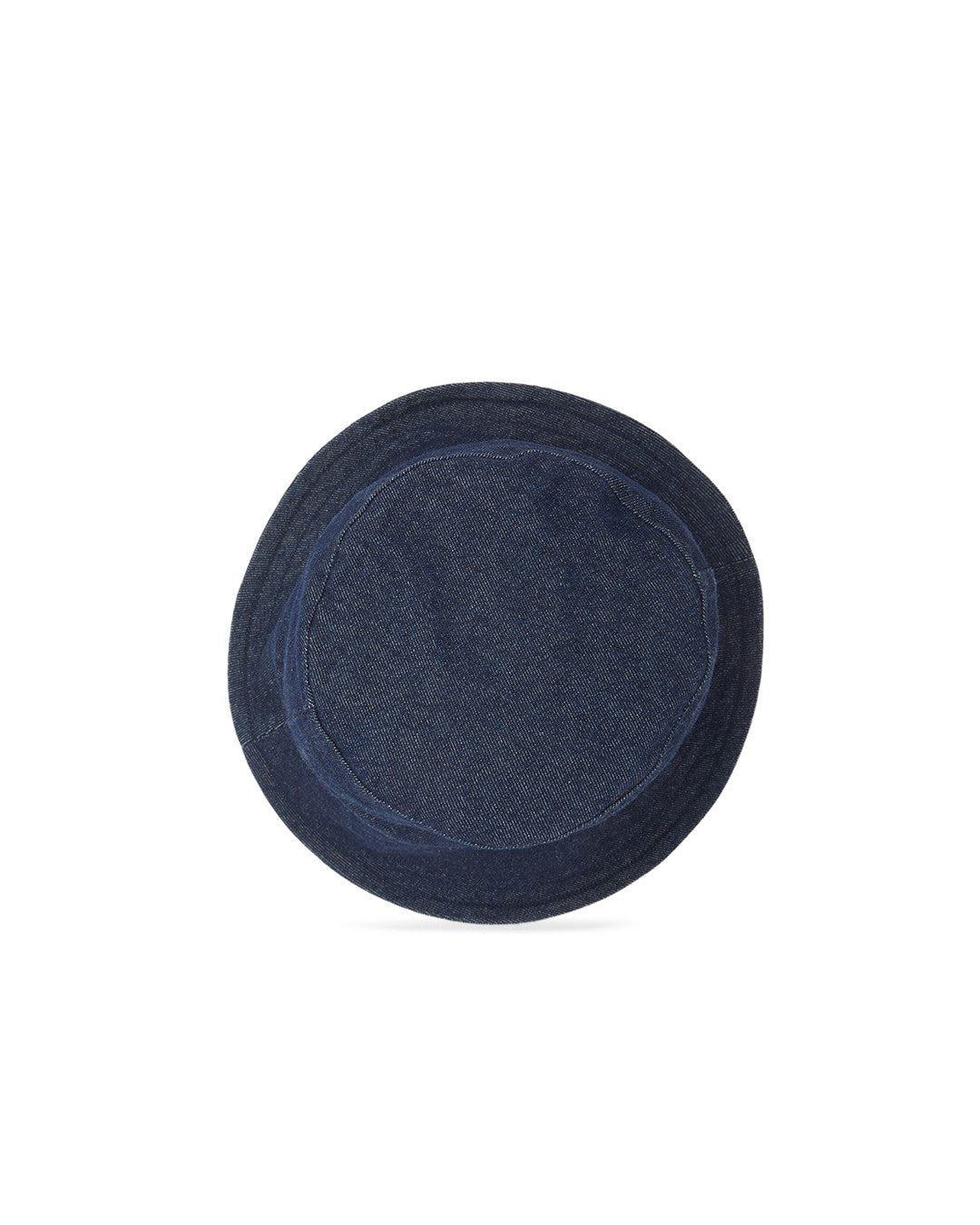 Repurposed Unisex Eco friendly Denim Jeans Plain Bucket Hat (Large) - Dwij - 