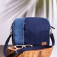 Upcycled Crossbody Unisex iPad sling Bag - Dwij