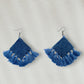 Handcrafted Upcycled Jeans Earrings Bharani