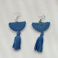 Handcrafted Upcycled Jeans Earrings Ardra