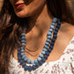 Handcrafted Upcycled Jeans Neckpiece Tarini