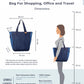 Upcycled Denim Large Tote Bag - Dwij - 