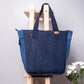 Upcycled Denim Large Tote Bag - Dwij