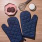 Upcycled Denim Mittens (set of 2) - Dwij