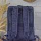 Upcycled Handcrafted Denim Jeans Blue Unisex Office Travel Backpack