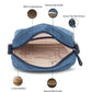 Upcycled Denim Unisex Breakfree Sling Bag - Dwij -