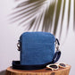 Upcycled Denim Unisex Breakfree Sling Bag - Dwij