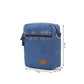 Upcycled Denim Unisex Breakfree Sling Bag - Dwij - 